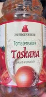 Mängden socker i Tomatensauce Toskana