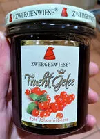 Mängden socker i Fruchtgelee Rote Johannisbeere