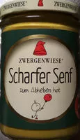 Mängden socker i Scharfer Senf