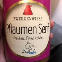 Mängden socker i Pflaumen Senf