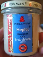 Mängden socker i Zwergenwiese Mepfel Brotaufstrich