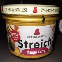 Mängden socker i Zwergewiese Streich Mango-Curry