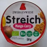 Mängden socker i Streich - Mango-Curry