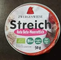 Mängden socker i Streich Rote Bete- Meerettich