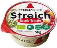 Mängden socker i Rucola und Tomate