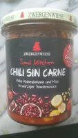 Mängden socker i Chili Sin Carne