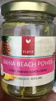 Mängden socker i Viana Bio Bahia Beach Power Curry Ananas Kokos Creme 140 g