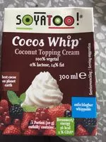Mängden socker i Coco Cuisine Pour Creme Fouettee