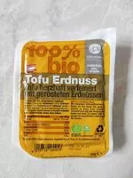 Mängden socker i Tofu Erdnuss
