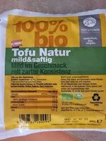 Mängden socker i Tofu natur
