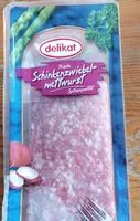 Mängden socker i Schinkenzwiebel-mettwurst