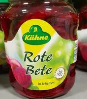 Mängden socker i Rote Bete