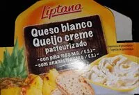 Mängden socker i Queso para untar con piña