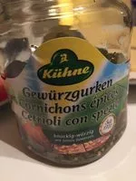 Mängden socker i Cornichons épicés