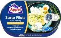 Mängden socker i Dosenfisch Appel in Eier-Senf-Creme