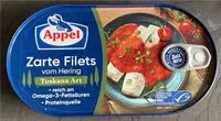 Mängden socker i Fisch Zarte Filets vom Hering Toskana Art