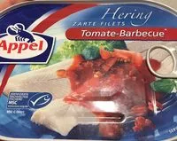 Mängden socker i Hering Tomate-Barbecue Fisch