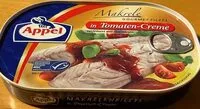 Mängden socker i Makrele in Tomatencreme