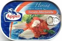 Mängden socker i Hering Tomate-Mozzarella