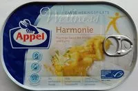 Mängden socker i Hering Harmonie mit Mango und Curry