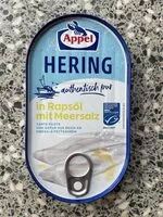 Mängden socker i Hering in Rapsöl mit Meersalz