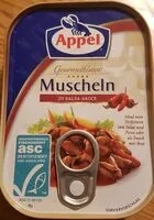 Mängden socker i Muscheln in Salsa-Sauce