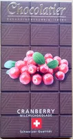 Mängden socker i Cranberry Milchschokolade