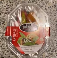 Mängden socker i Antipasti Kirschpaprika rot und gold mit Frischkäasecreme