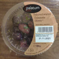 Mängden socker i Naturschwarze Kalamata-Oliven