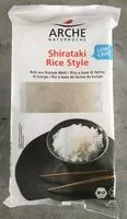 Mängden socker i Shirataki Rice Style