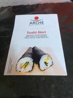 Mängden socker i Sushi Nori Grille Feuilles Algues Non Bio