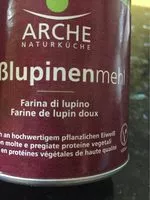 Mängden socker i Farine de lupin doux