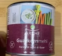 Mängden socker i Guarkernmehl