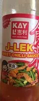 Mängden socker i J-LEK Sweet Chilli Sauce