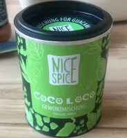 Mängden socker i Coco Loco Gewürz für Guacamole