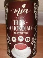 Mängden socker i Trinkschokolade Zartbitter