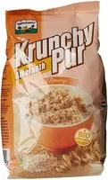 Mängden socker i Barnhouse Krunchy Pur Amaranth, 375 GR Packung