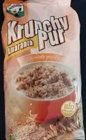 Mängden socker i Barnhouse Krunchy Pur Amaranth, 750 GR Packung