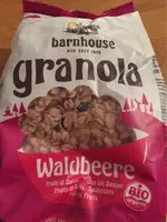 Mängden socker i Barnhouse Granola Waldbeere, 375 GR Packung