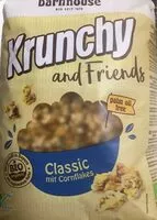 Mängden socker i Krunchy and friendd classic mit cornflakes