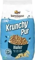 Mängden socker i Barnhouse Krunchy Pur Hafer, 750 GR Beutel