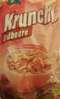 Mängden socker i Krunchy Erdbeere