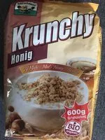 Mängden socker i Barnhouse Krunchy Honing Muesli