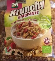 Mängden socker i Crunchy Amarante Framboise Aronia