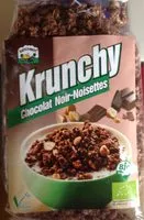 Mängden socker i Krunchy chocolat noir noisettes