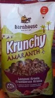 Mängden socker i Krunchy Amaranth Framboise Aronia