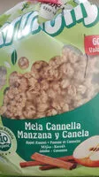 Mängden socker i Krunchy Pomme Cannelle Bio- muesli croustillant