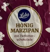 Mängden socker i Honig Marzipan mit Zartbitter
