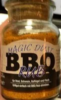 Mängden socker i Magic Dust BBQ Rub