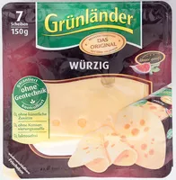Mängden socker i Grünländer würzig